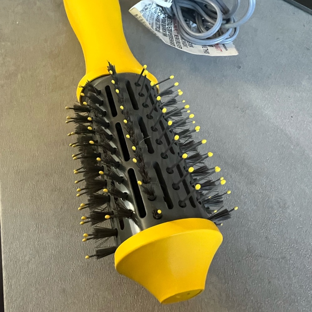 Dry bar single shot hair dryer brush